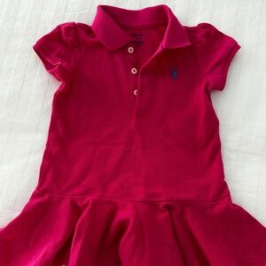 Polo Ralph Lauren Baby Girls - Polo Dress - Fuschia Pink - size 9 months